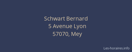 Schwart Bernard