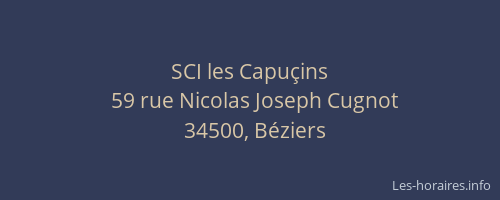 SCI les Capuçins