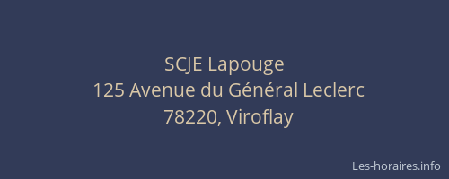 SCJE Lapouge
