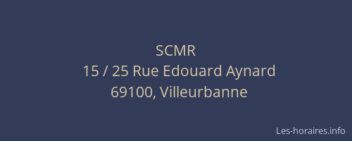SCMR