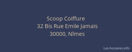 Scoop Coiffure