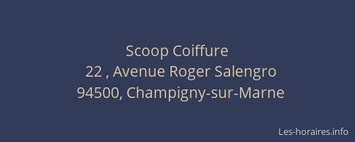 Scoop Coiffure
