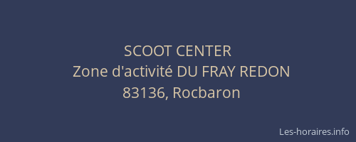 SCOOT CENTER