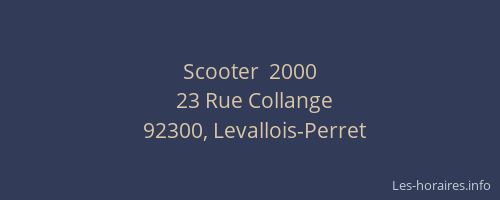 Scooter  2000