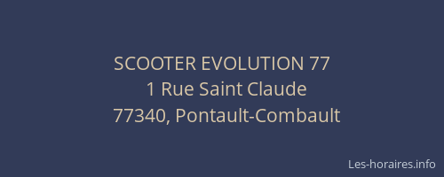 SCOOTER EVOLUTION 77
