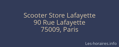 Scooter Store Lafayette