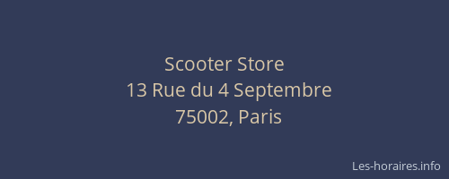 Scooter Store