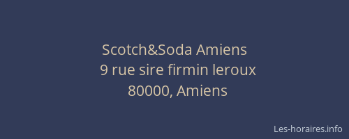 Scotch&Soda Amiens