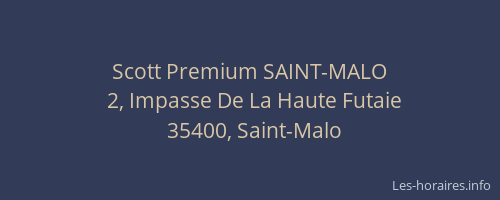 Scott Premium SAINT-MALO