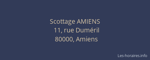 Scottage AMIENS