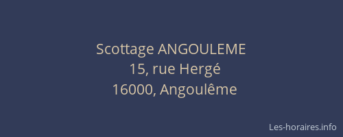 Scottage ANGOULEME