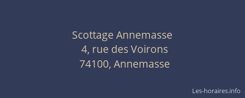 Scottage Annemasse