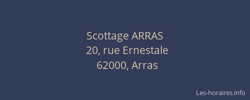 Scottage ARRAS