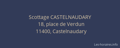 Scottage CASTELNAUDARY