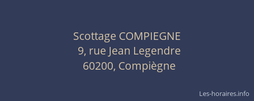 Scottage COMPIEGNE