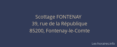 Scottage FONTENAY