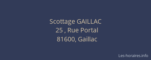 Scottage GAILLAC