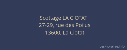 Scottage LA CIOTAT