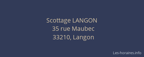 Scottage LANGON