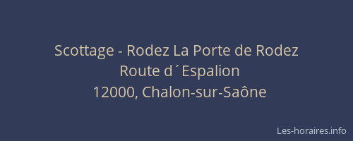 Scottage - Rodez La Porte de Rodez