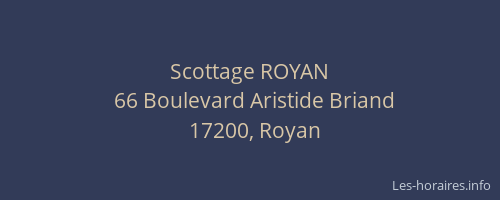 Scottage ROYAN