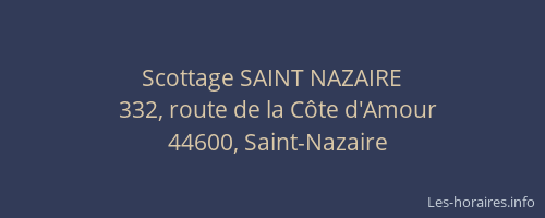 Scottage SAINT NAZAIRE