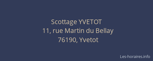 Scottage YVETOT