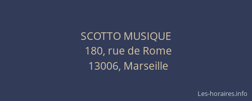 SCOTTO MUSIQUE