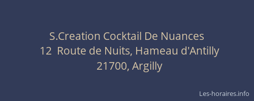 S.Creation Cocktail De Nuances