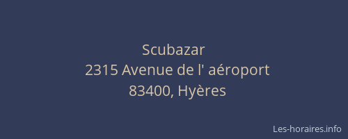 Scubazar