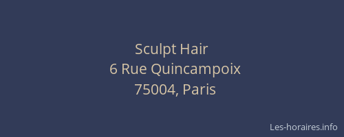 Sculpt Hair