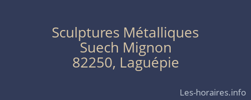 Sculptures Métalliques