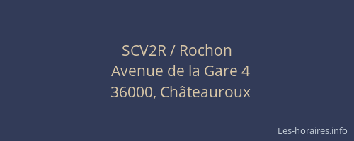 SCV2R / Rochon