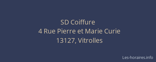 SD Coiffure