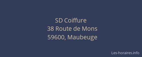 SD Coiffure