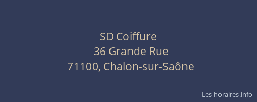 SD Coiffure