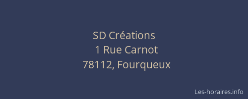 SD Cr&eacute;ations