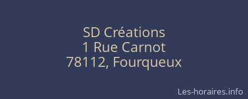 SD Créations