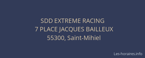 SDD EXTREME RACING