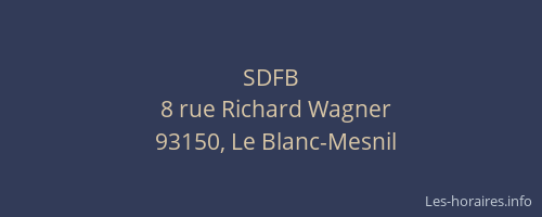 SDFB