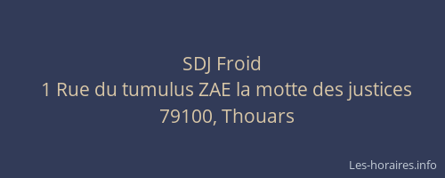 SDJ Froid