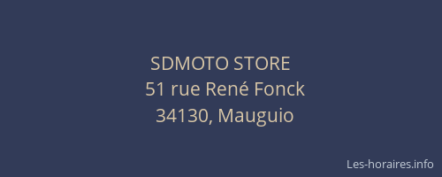 SDMOTO STORE