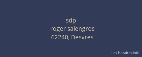 sdp