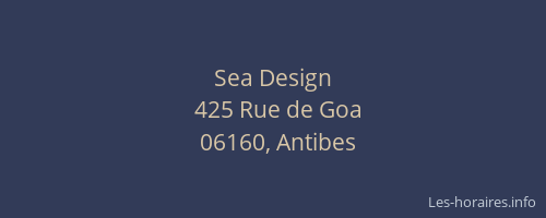 Sea Design