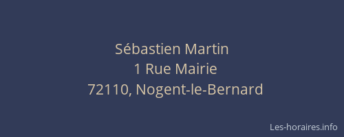 S&eacute;bastien Martin