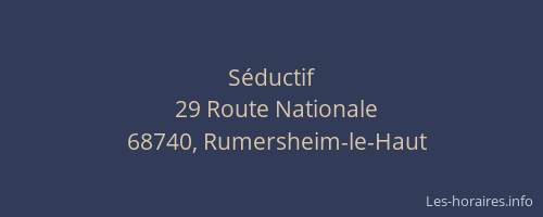 S&eacute;ductif
