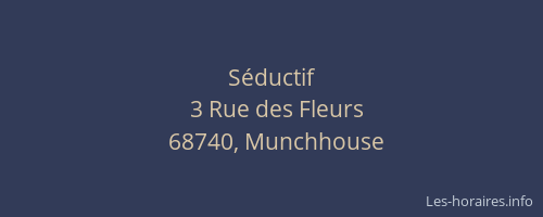 S&eacute;ductif