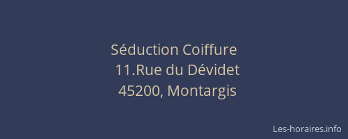S&eacute;duction Coiffure