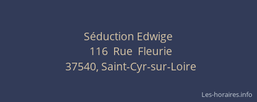 S&eacute;duction Edwige
