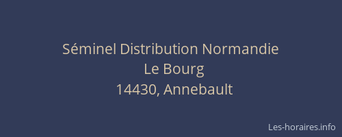 S&eacute;minel Distribution Normandie